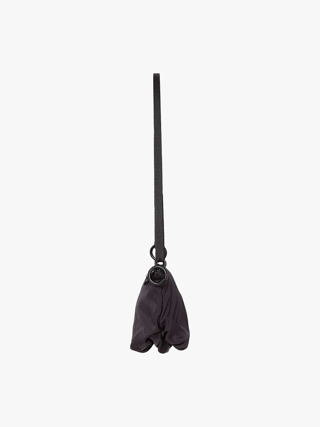 côte&ciel Orba Creased Black pouch sort