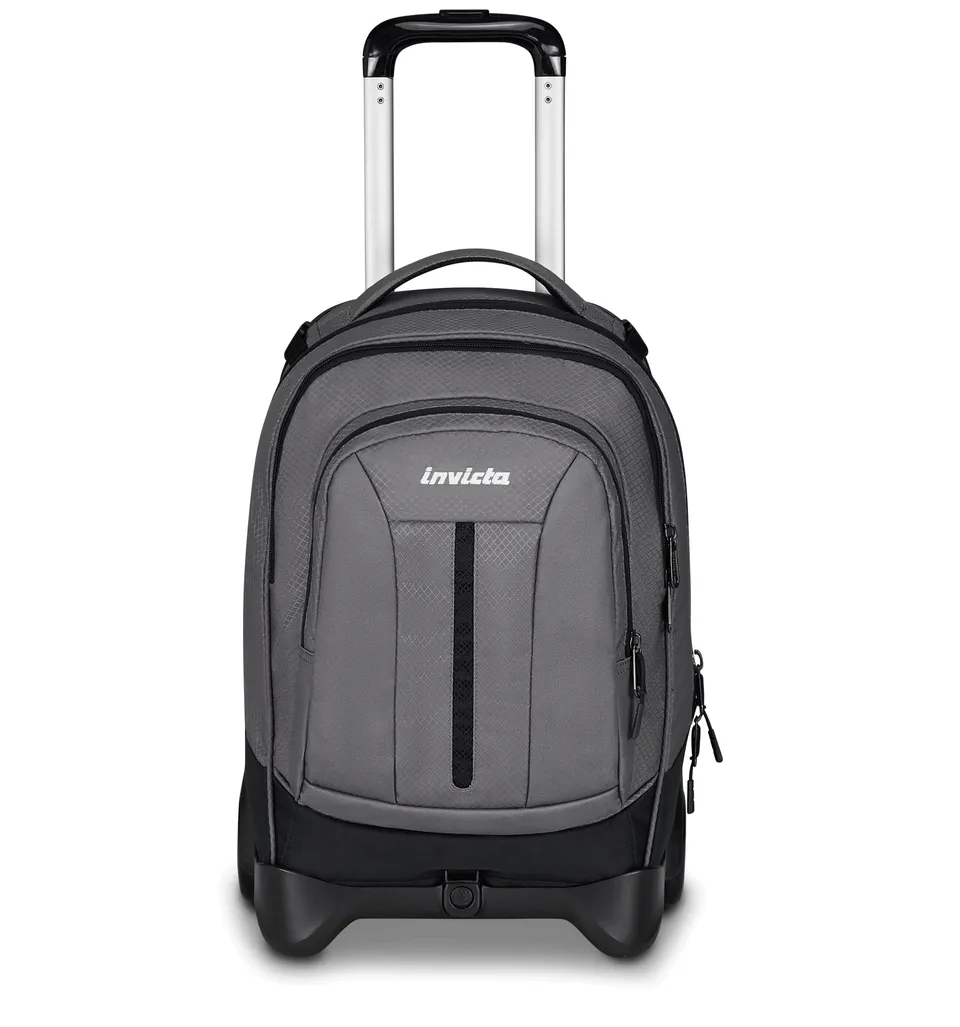 Invicta Plug LED trolley rygsæk 34 liter vandafvisende