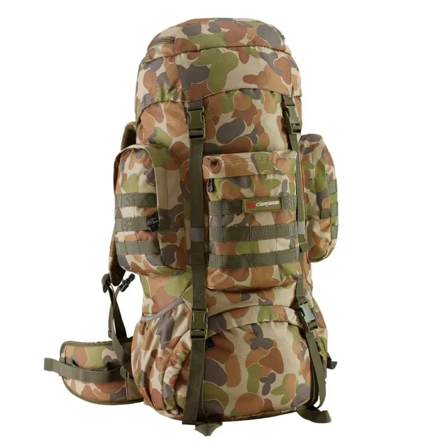 Caribee Platoon 70L vandrerygsæk auscam ramme
