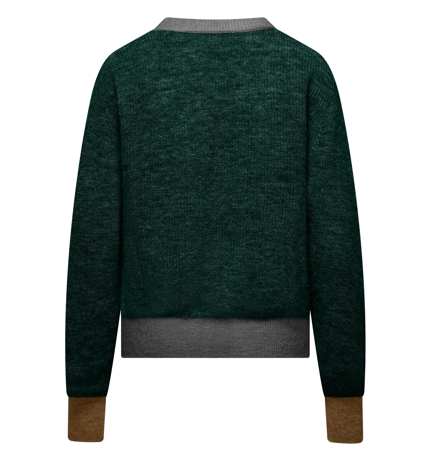 Invicta rundhals sweater dame alpaka uld