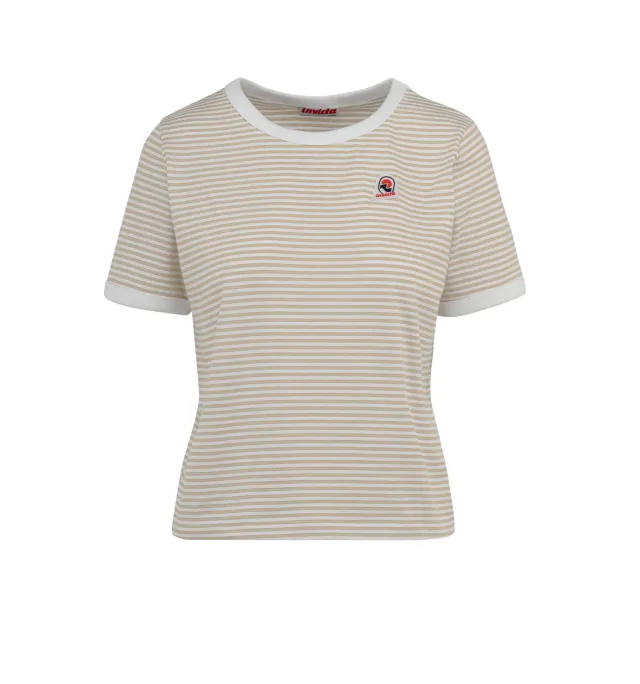 Invicta stribet T-shirt økologisk bomuld 105