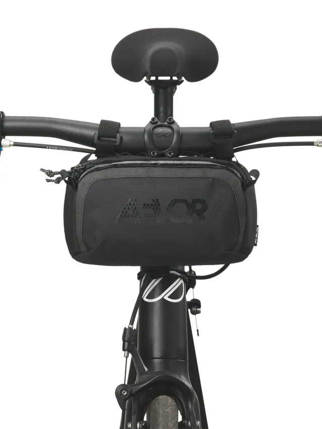Aevor Bar Bag Mini Proof Black hoftetaske og styrpose