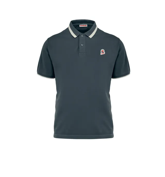 Invicta polo shirt bomuld piqué kontrastkant 297