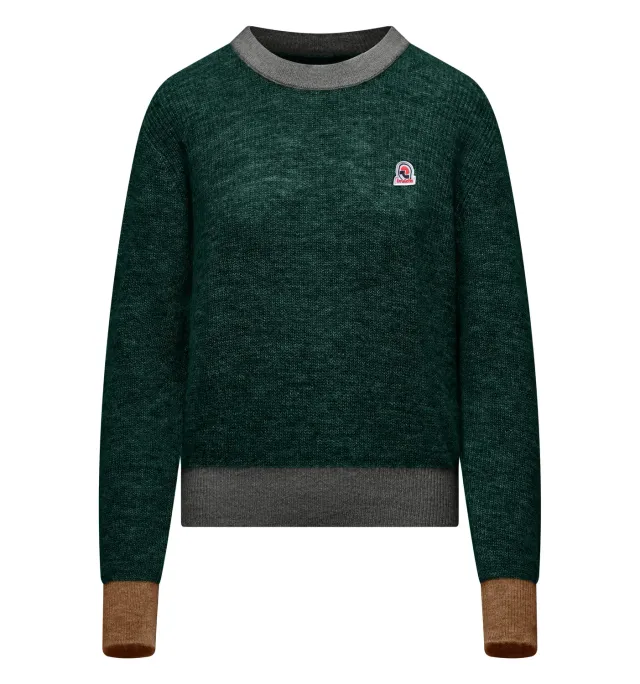 Invicta rundhals sweater dame alpaka uld