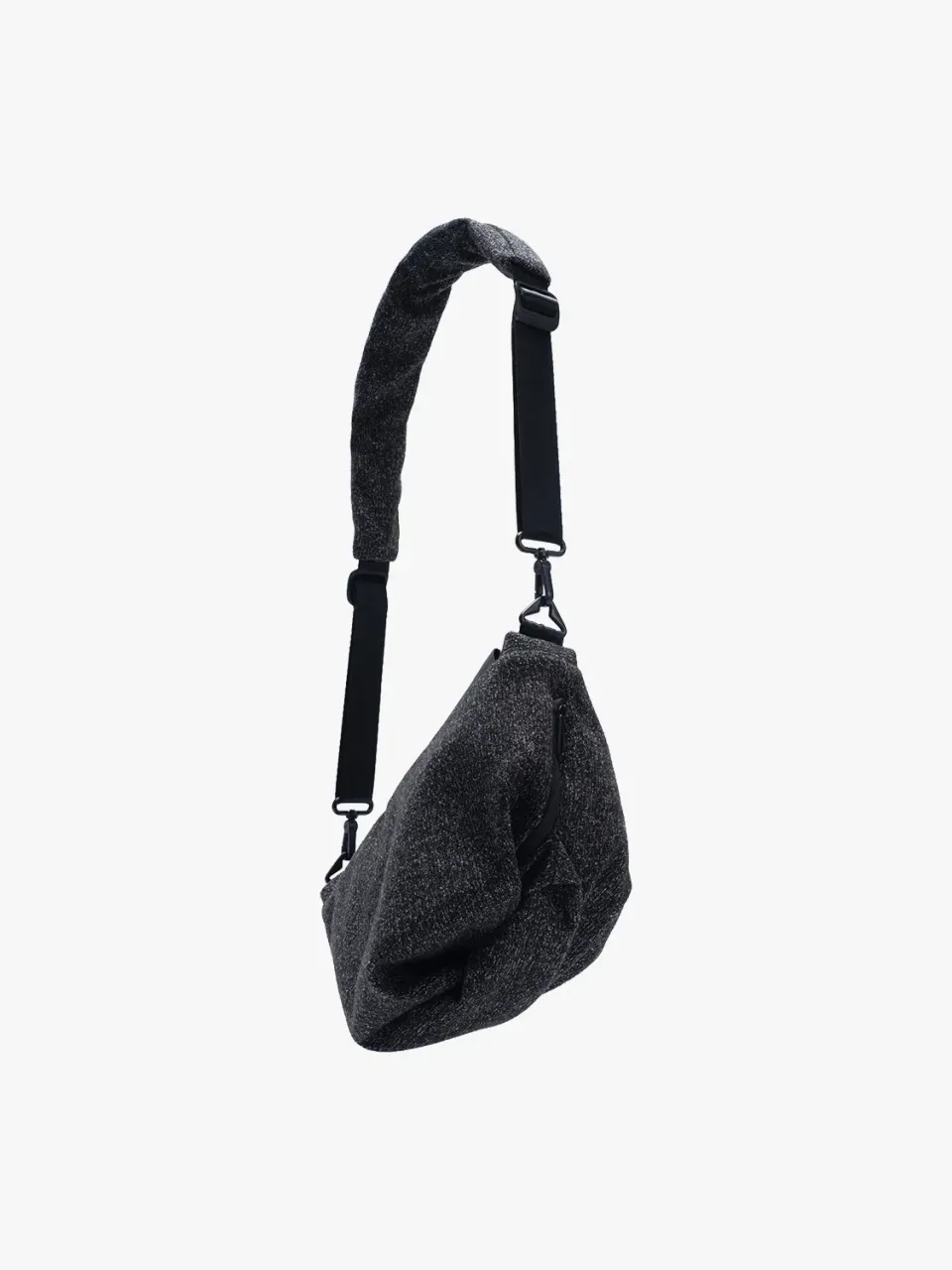 côte&ciel Orne crossbody taske 9,5L antracit tweed