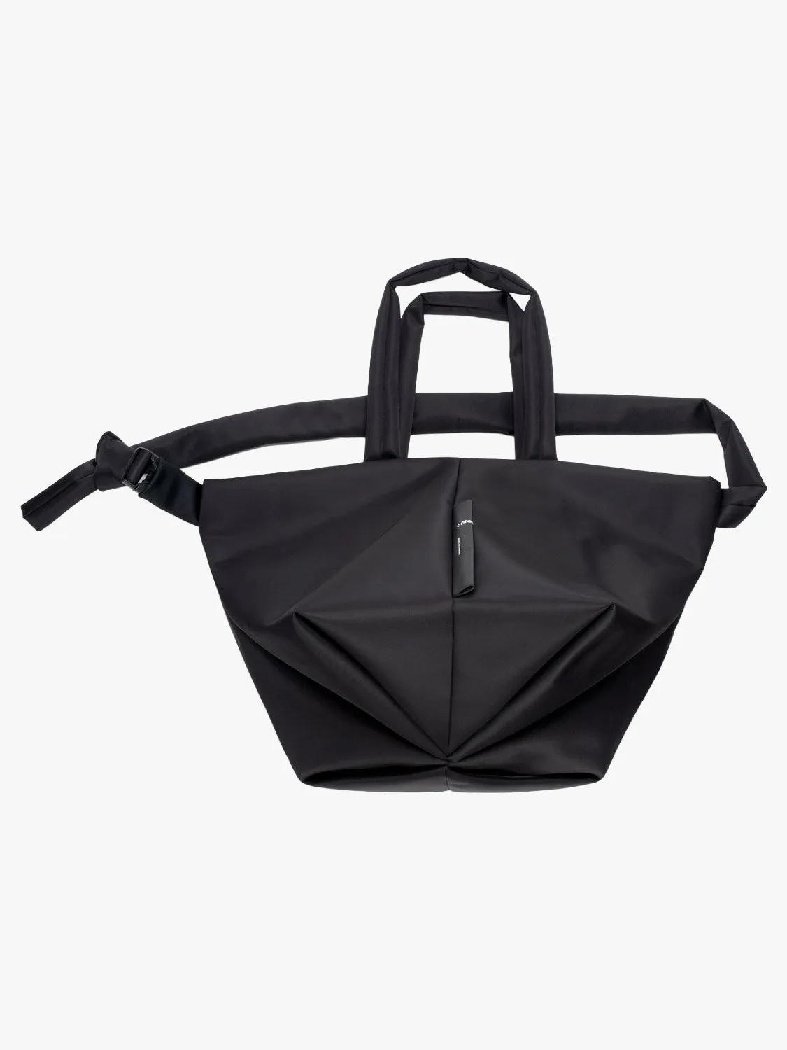 côte&ciel Amu Sleek Black skuldertaske 19 liter