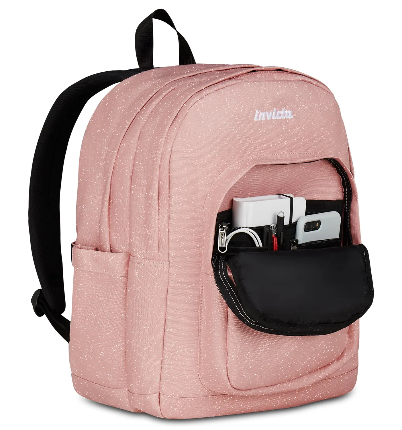 Invicta Jelek Shine rygsæk 34 liter glitter