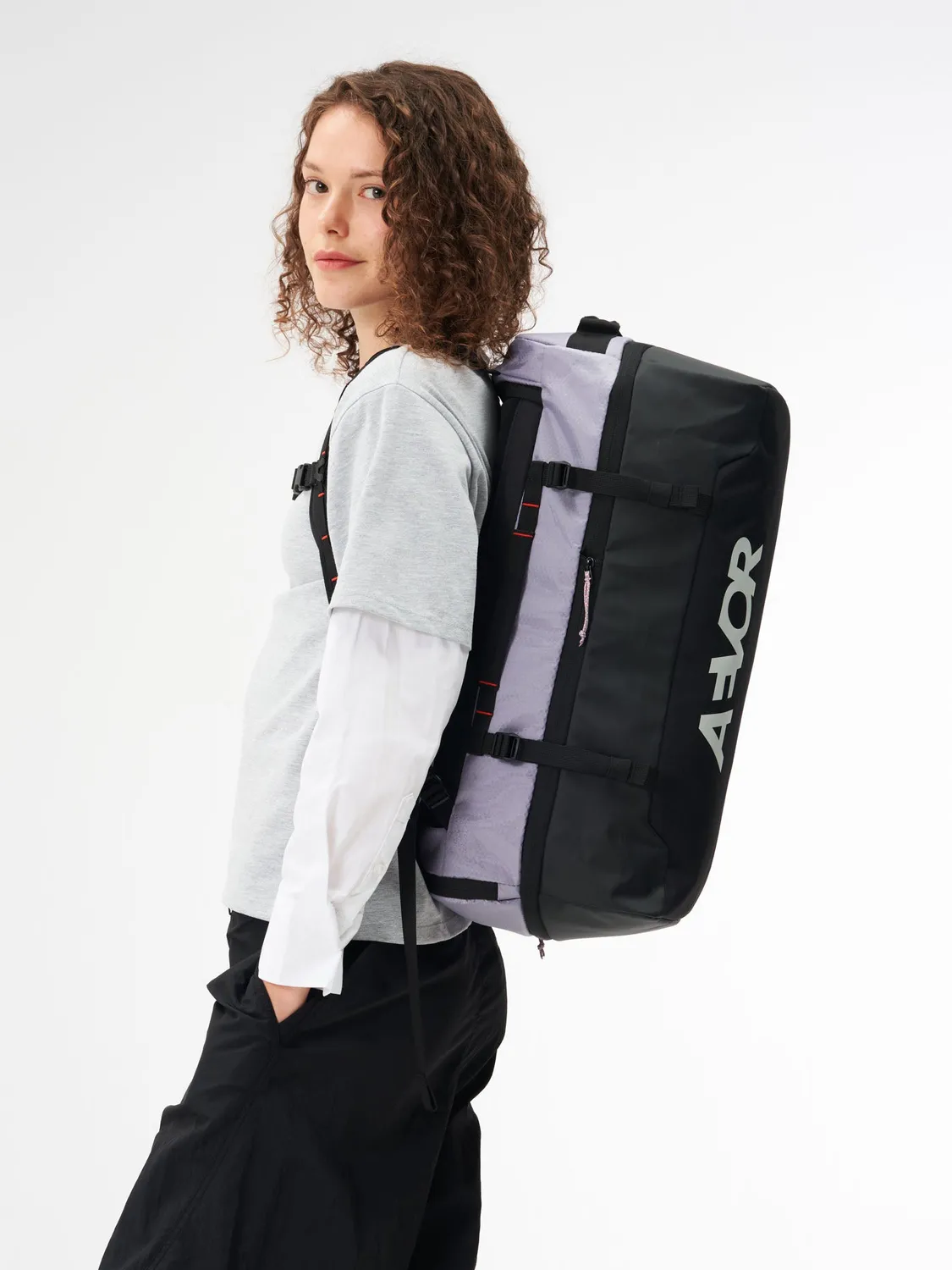 Aevor Duffel Pack rygsæk Proof Lavender 47-60 liter