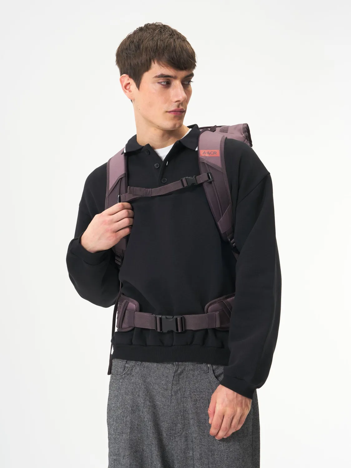 Aevor Travel Pack rejserygsæk Oxy Purple 38-45 liter håndbagage
