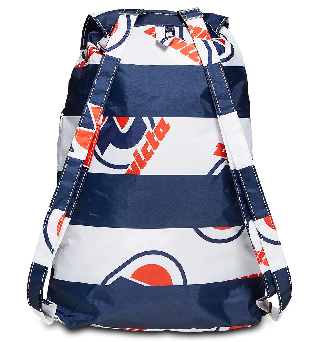Invicta Minisac Graphic minirygsæk Logo Stripes Blue foldbar