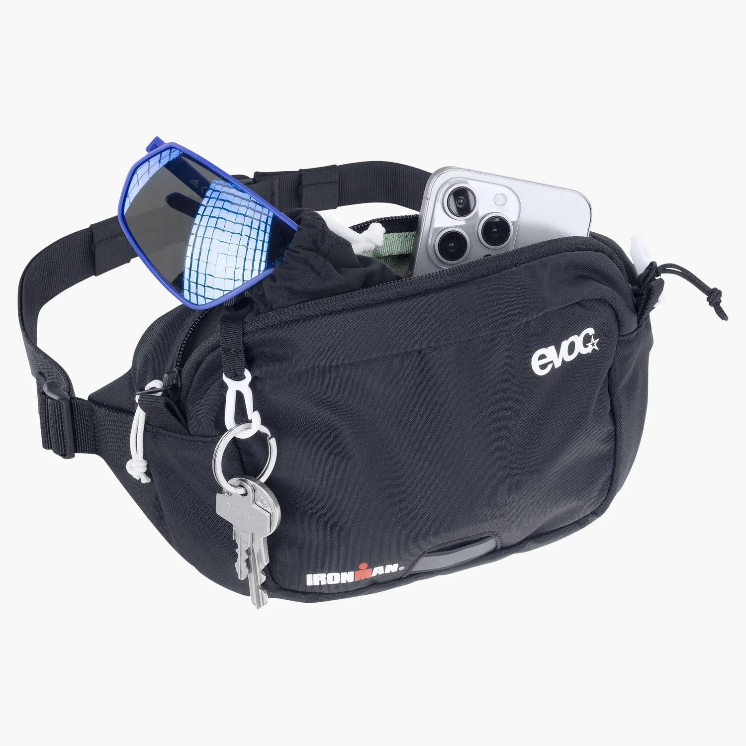 Evoc Sling Bag 1 skuldertaske Ironman sort minimal