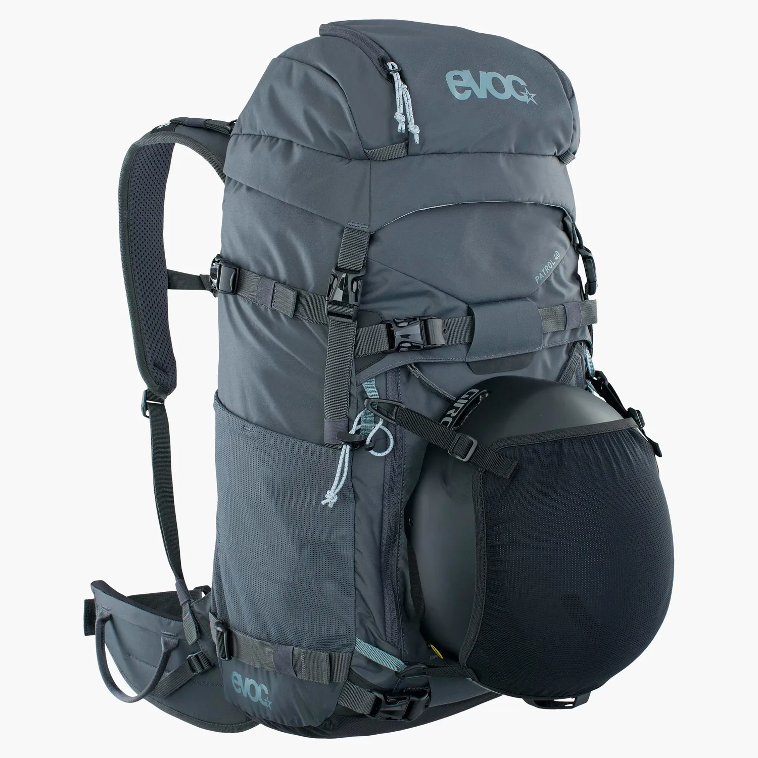 Evoc Patrol 40 skirygsæk carbon grey 40 liter