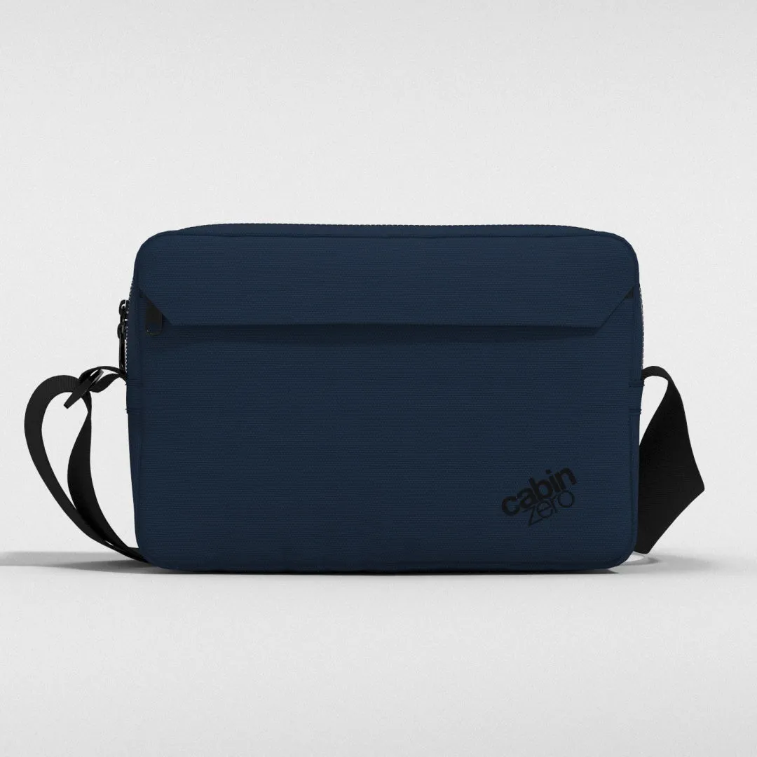 Cabin Zero Flipside 3L skuldertaske sort RFID 3 liter