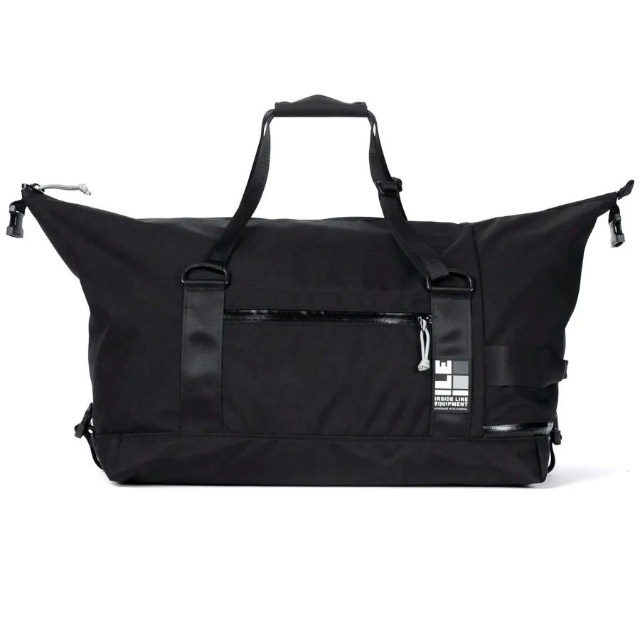 Inside Line Equipment Arid Duffle 52L duffelbag Black Cordura vejrbestandig