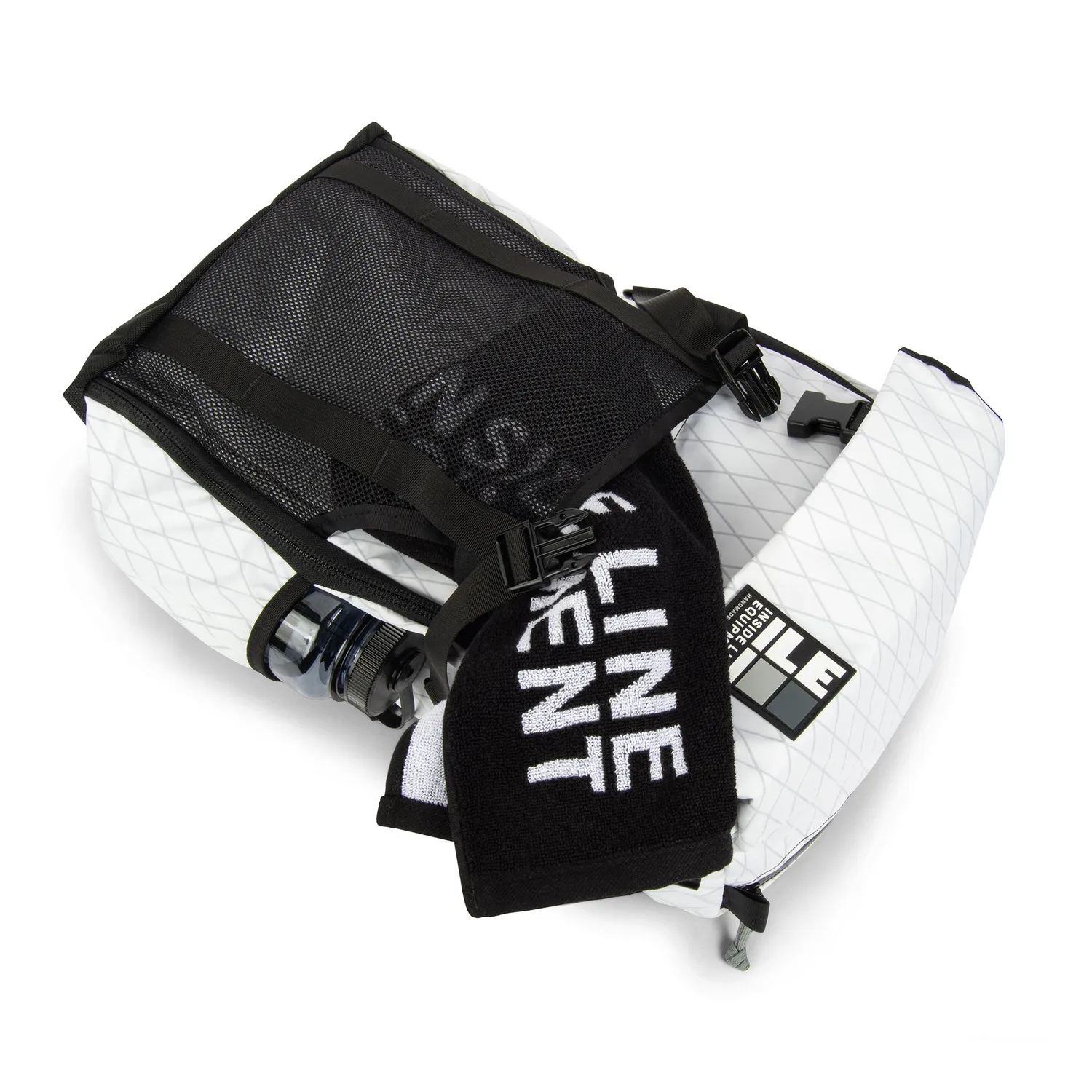 Inside Line Equipment Team Towel sportshåndklæde sort bomuld