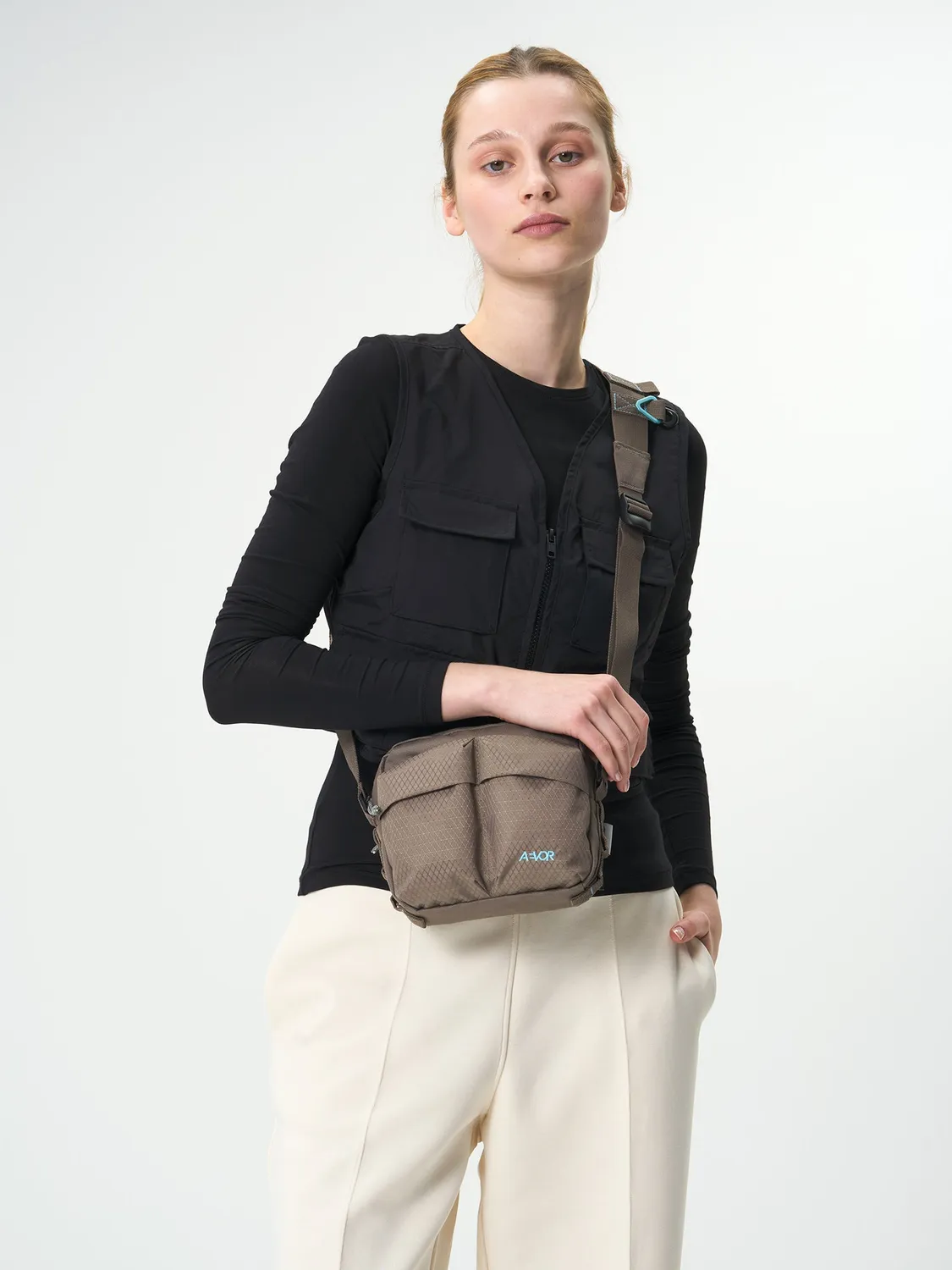 Aevor Utility Pouch grejtaske Coffee Brown 2 liter