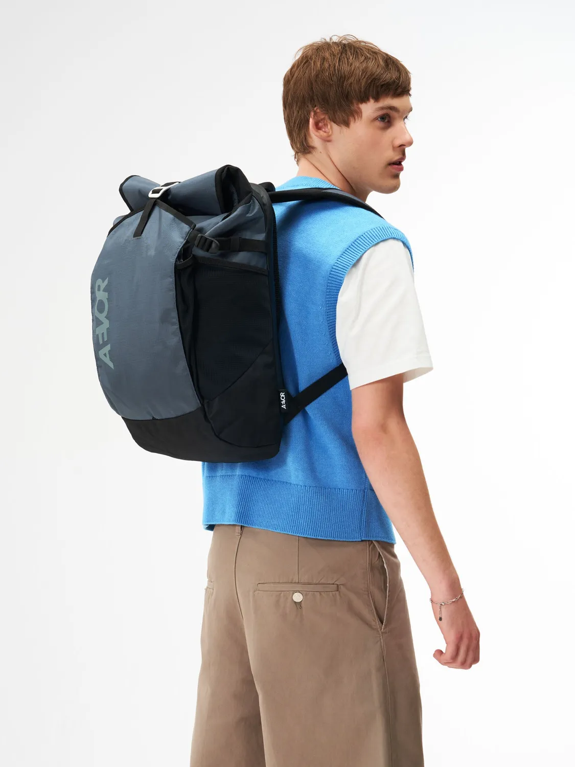 Aevor Roll Pack 2.0 rygsæk proof petrol 15"