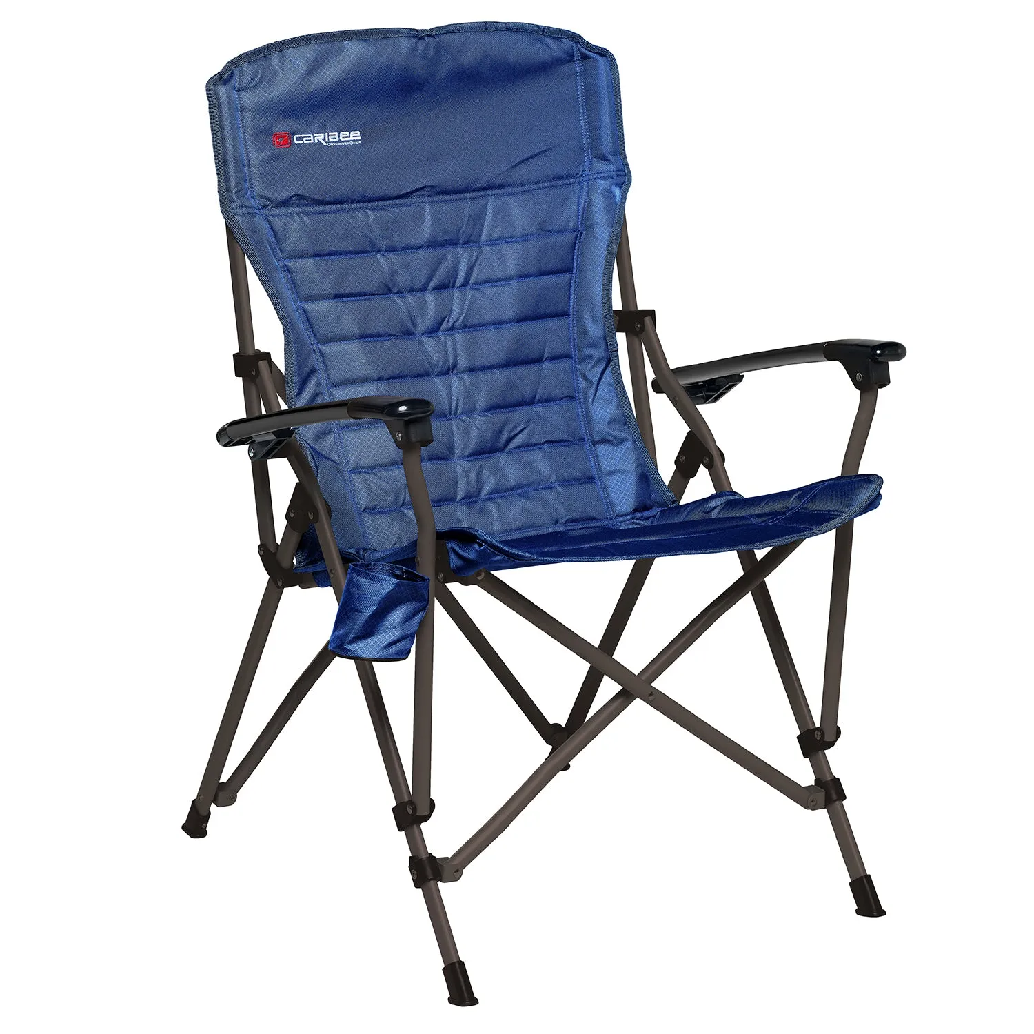 Caribee Crossover campingstol sort 150 kg polstret