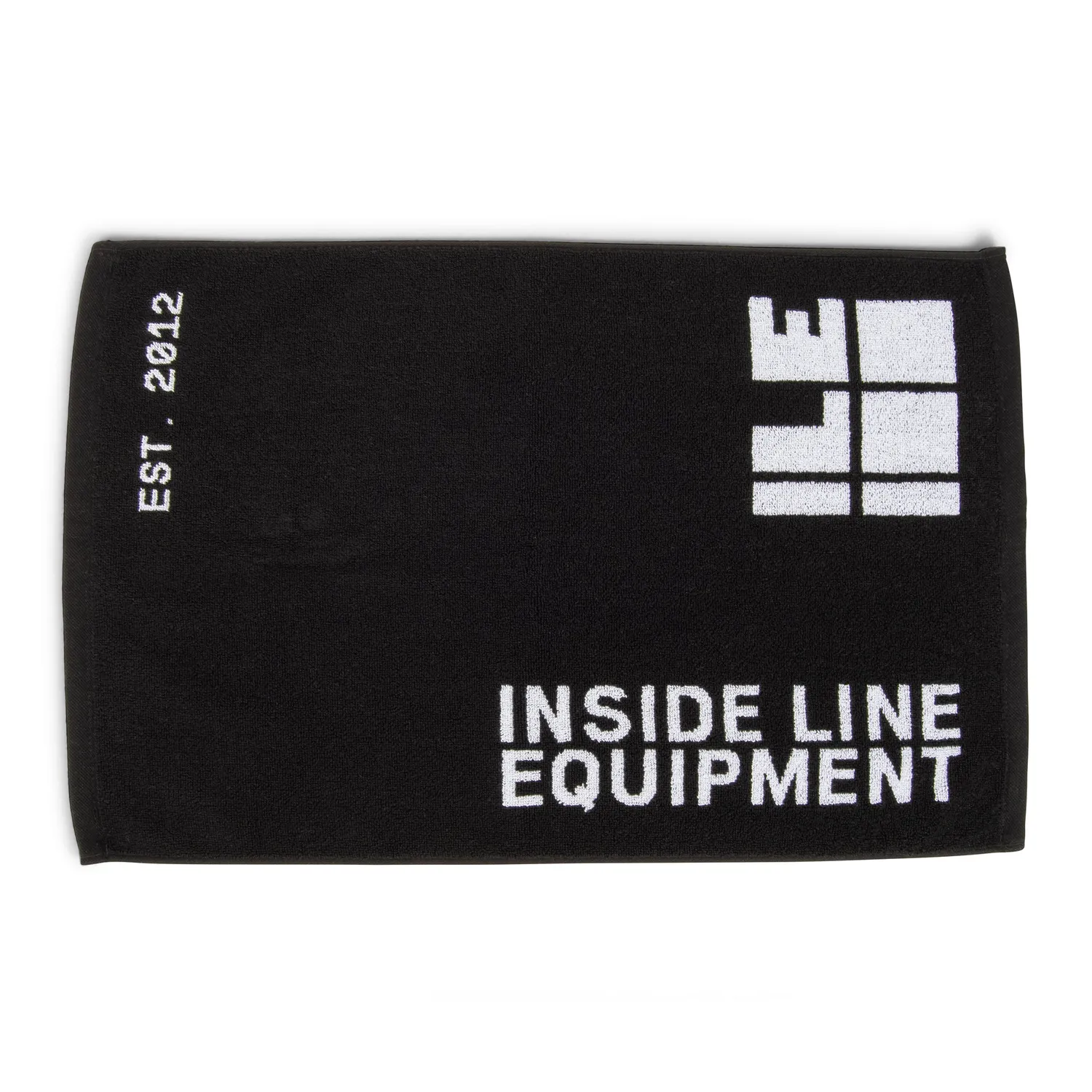Inside Line Equipment Team Towel sportshåndklæde sort bomuld