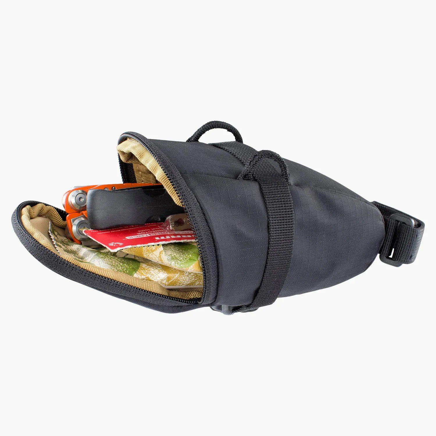 Evoc Seat Bag saddeltaske sort S lynlås
