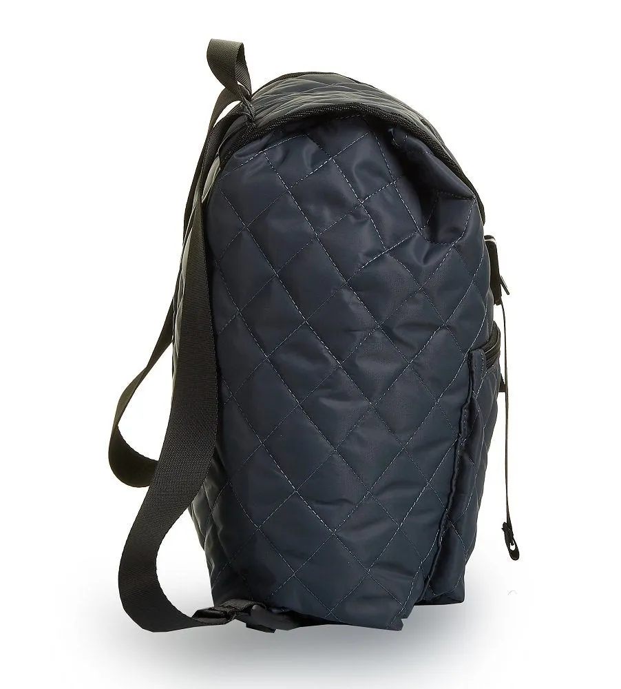 Invicta Mini Alpino Quilted rygsæk blå quiltet