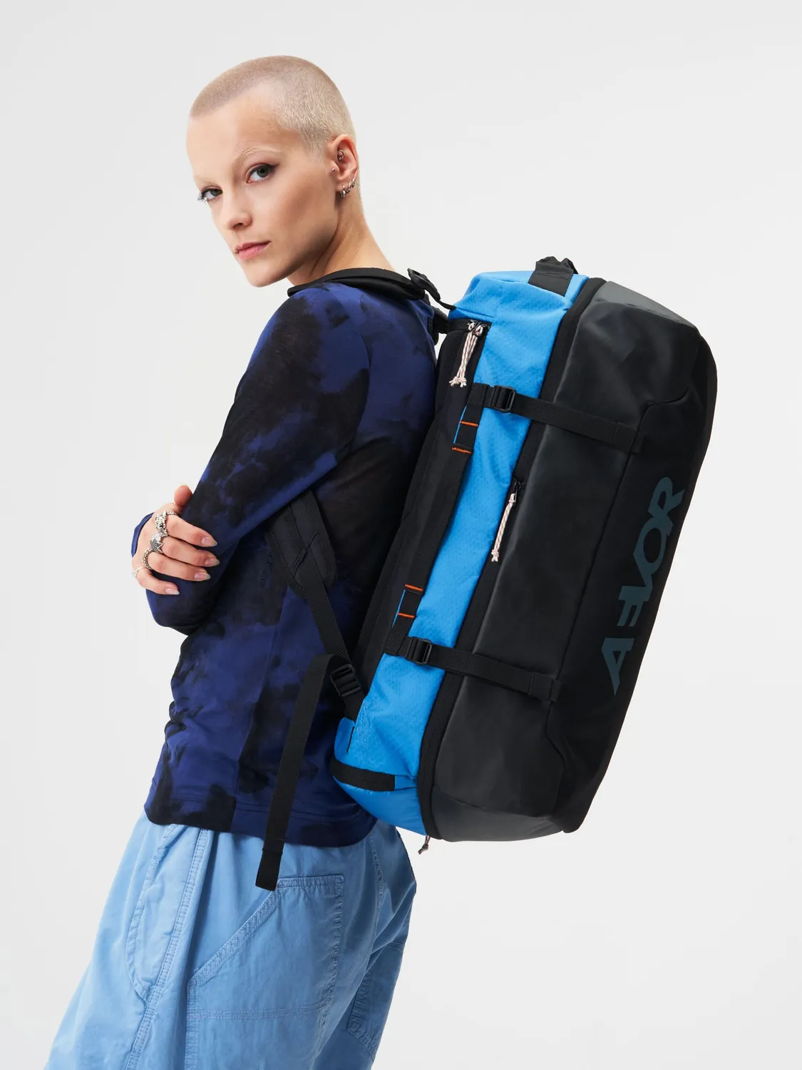 Aevor Duffel Pack rygsæk Proof Retro Blue 47-60L