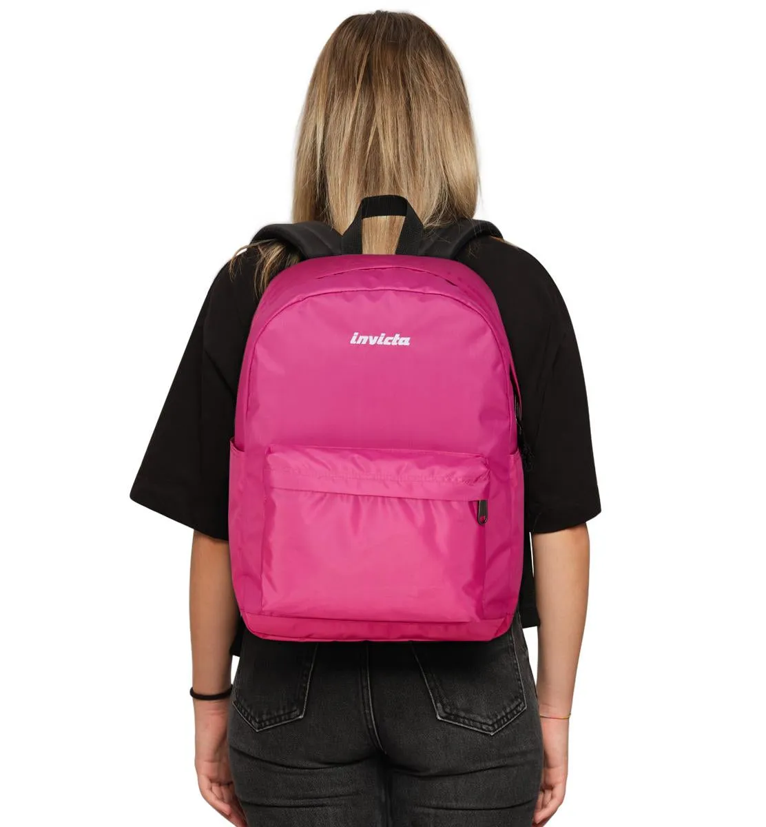 Invicta Carlson Plain rygsæk 24 liter – genbrug