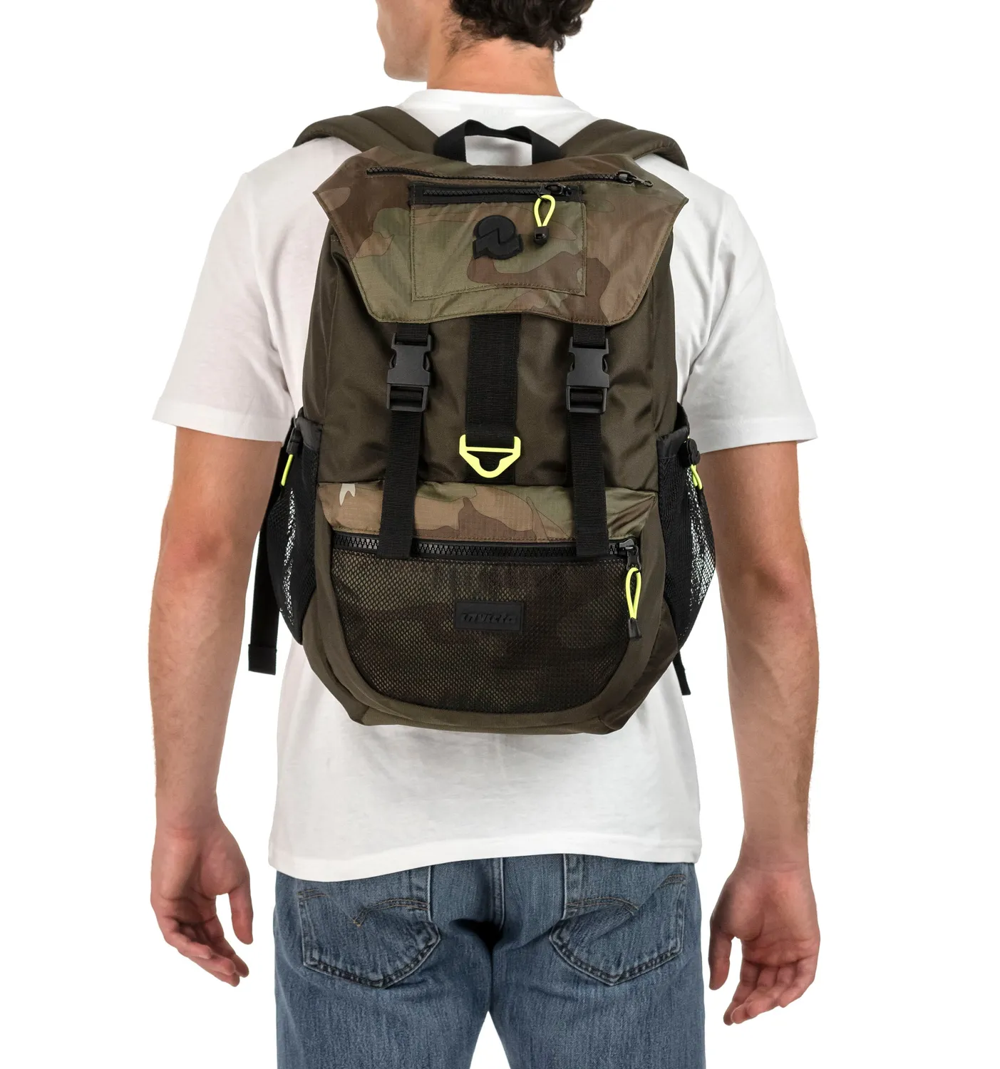 Invicta Jolly X Camo rygsæk pc-lomme