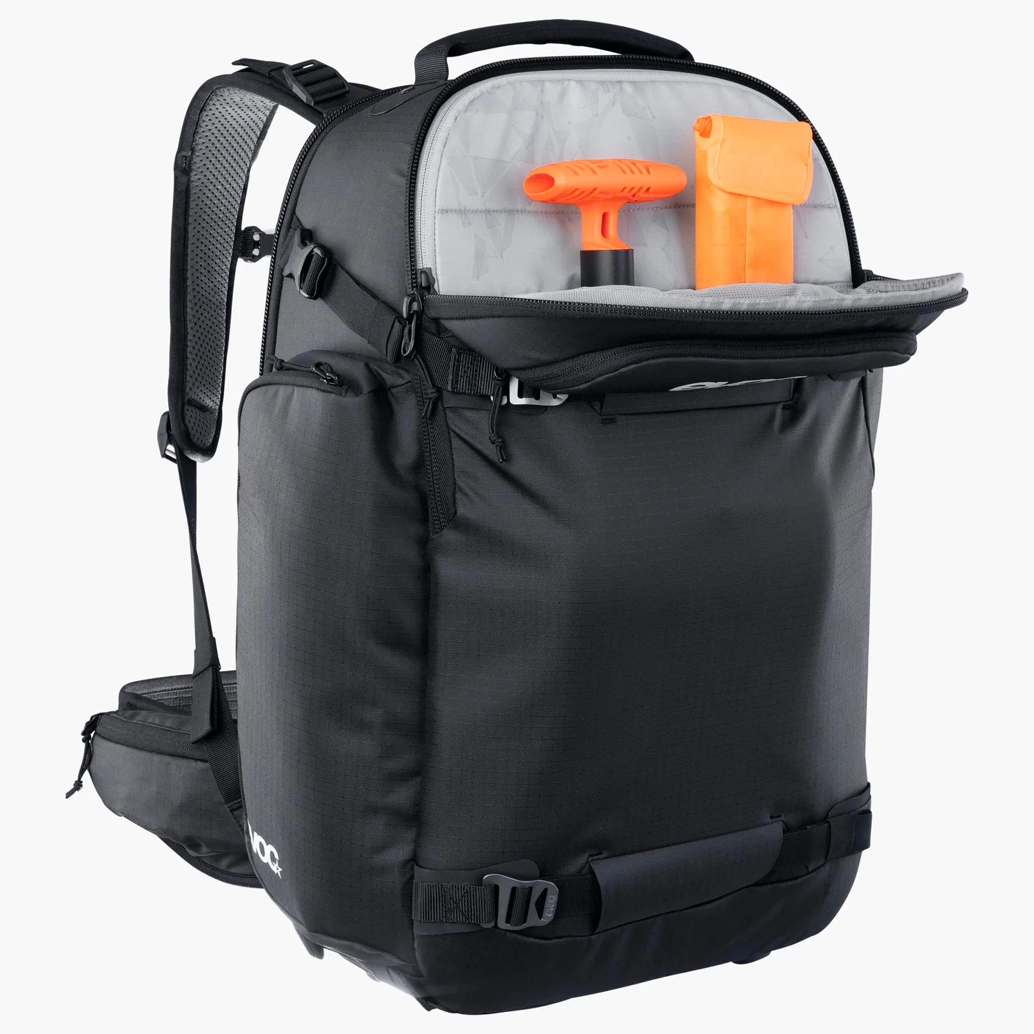 Evoc CP 35 kamerarygsæk black 35 liter polstret