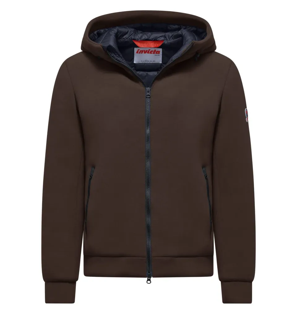 Invicta herre hættejakke fleece spacer