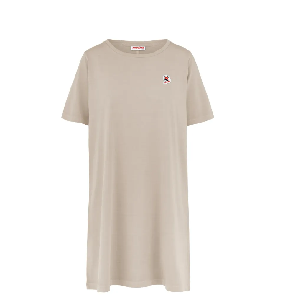 Invicta lang t-shirt dame L bomuld faded