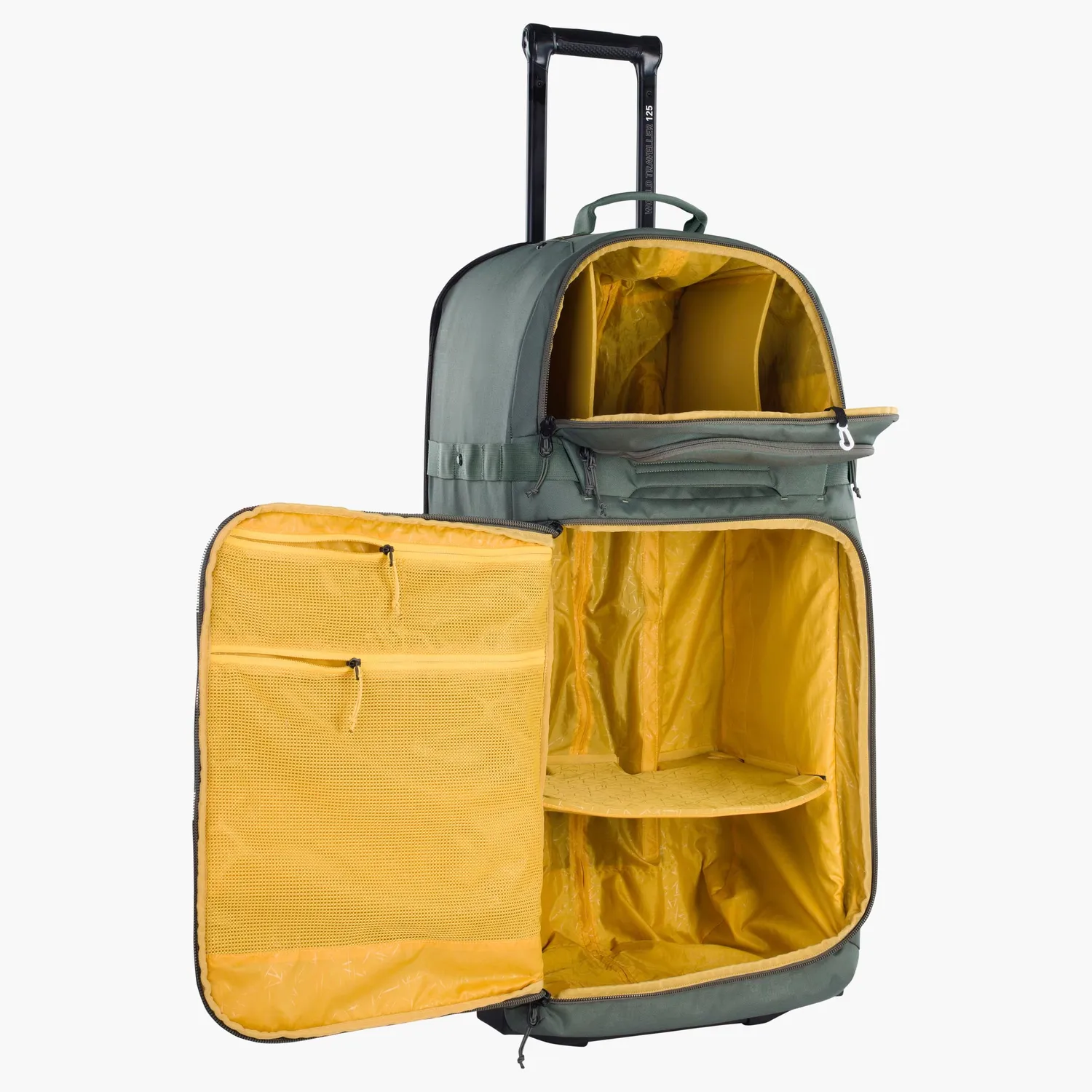 Evoc World Traveller 125 kuffert black med garderobeopdeling