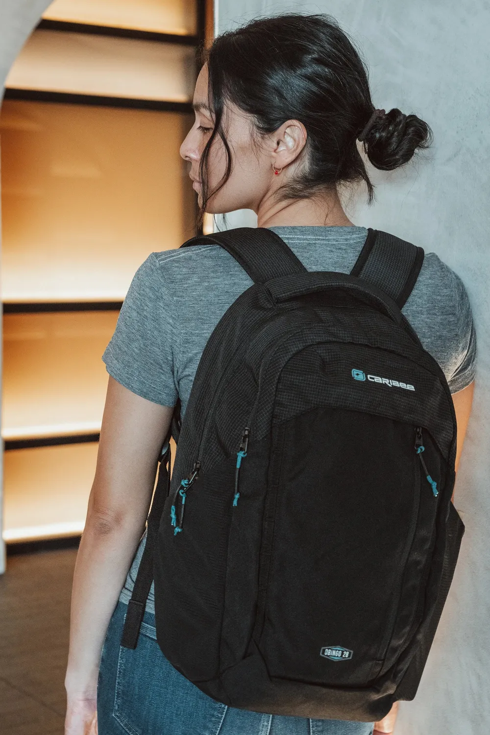 Caribee Obingo 28L rygsæk sort 28 liter 15,4" laptop