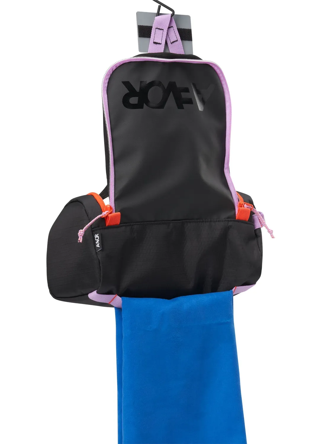 Aevor Wash Pack Proof Dual Dip Violet Rush toilettaske med spejl