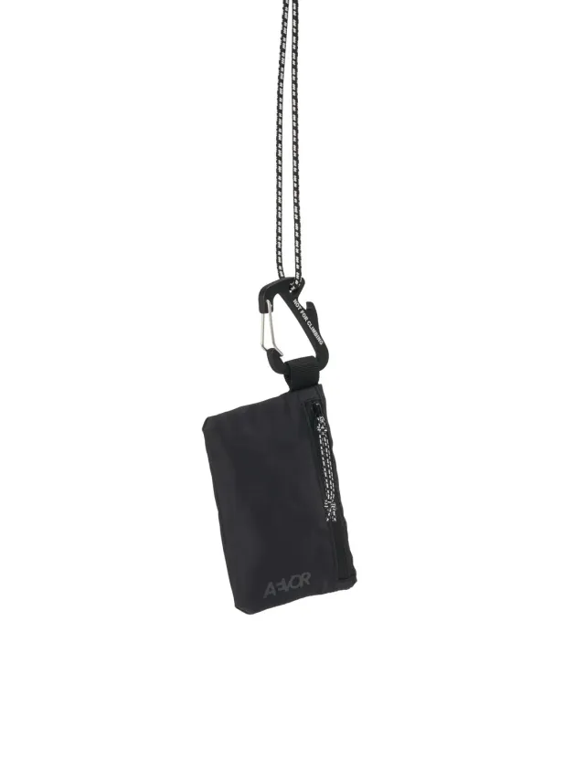 Aevor Explore Wallet 2.0 pung Ripstop Black kompakt