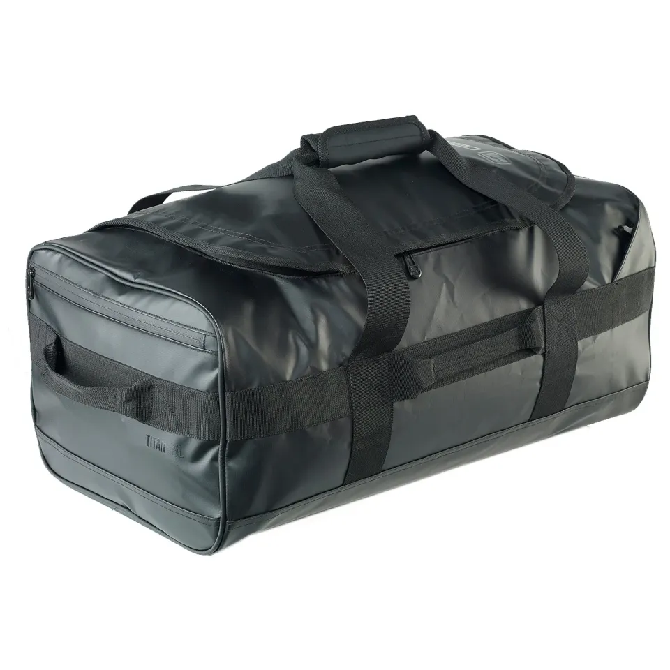 Caribee Titan 50L rejsetaske sort 50 liter vandafvisende