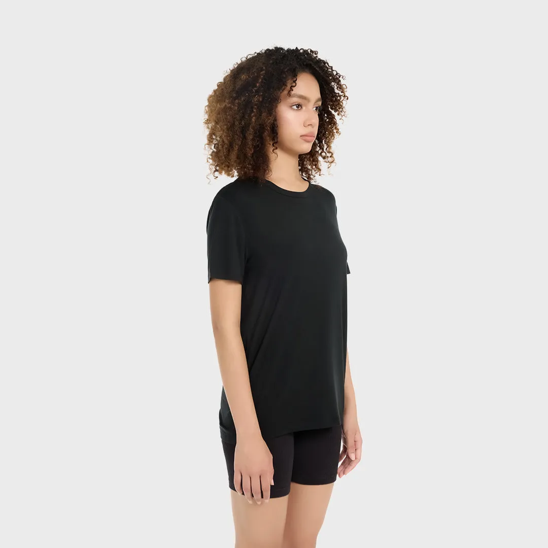 Cabin Zero Ultralight Travel T-shirt sort merino lugtfri