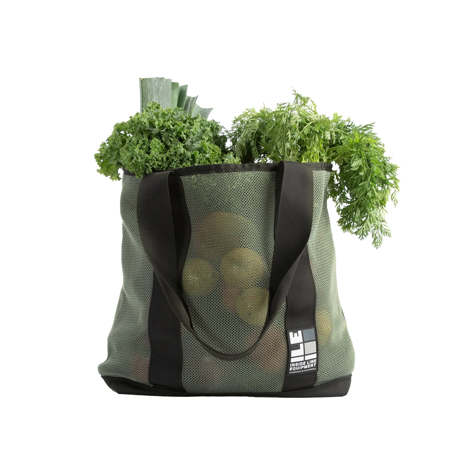 Inside Line Equipment Mesh Tote mulepose Black Mesh luftig