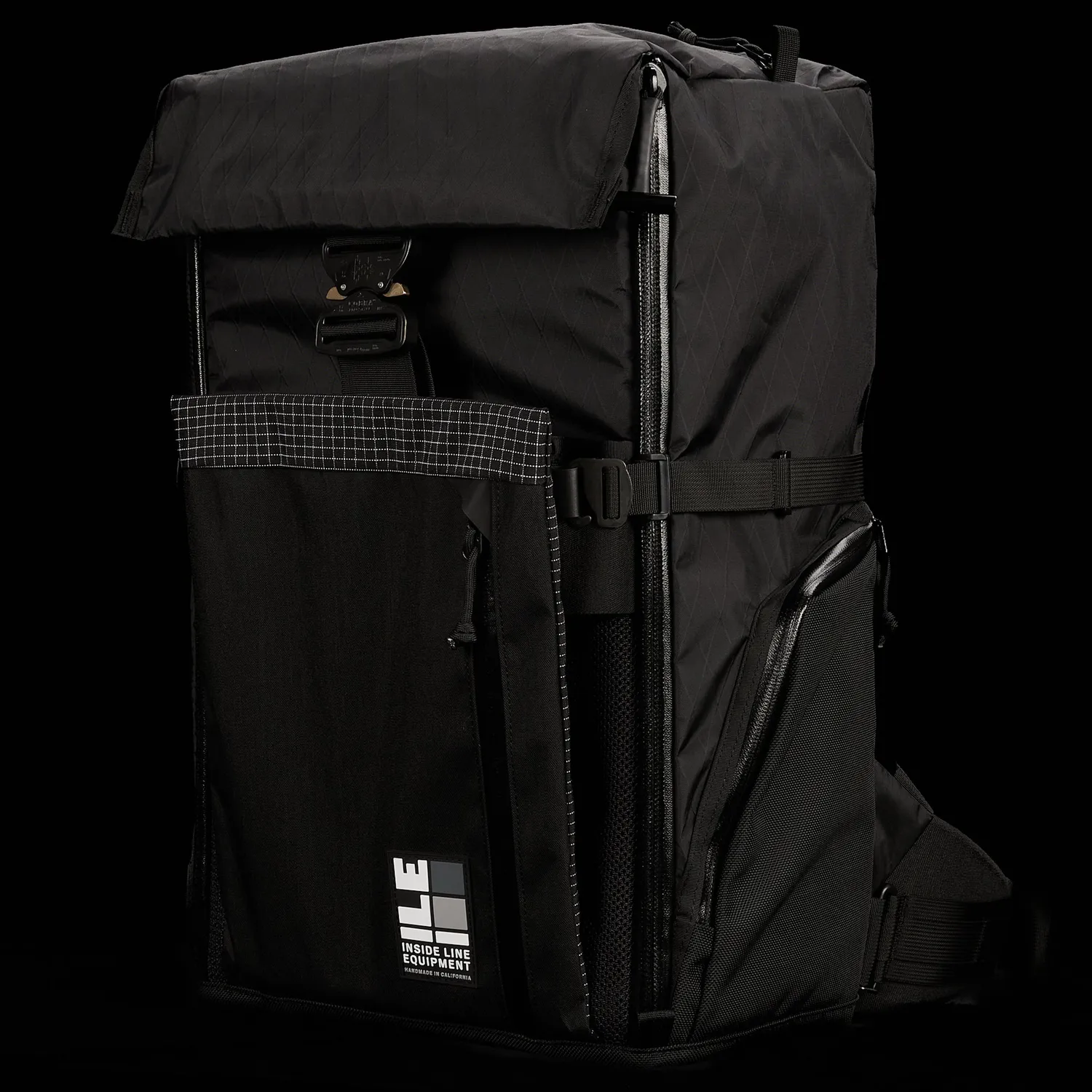 Inside Line Equipment Travel Pack rejserygsæk Blackout