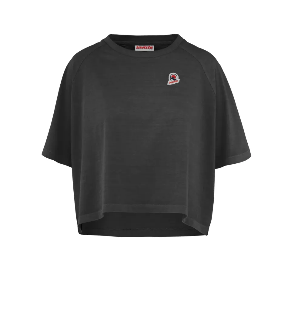 Invicta Cropped T-shirt dame 90F bomuld