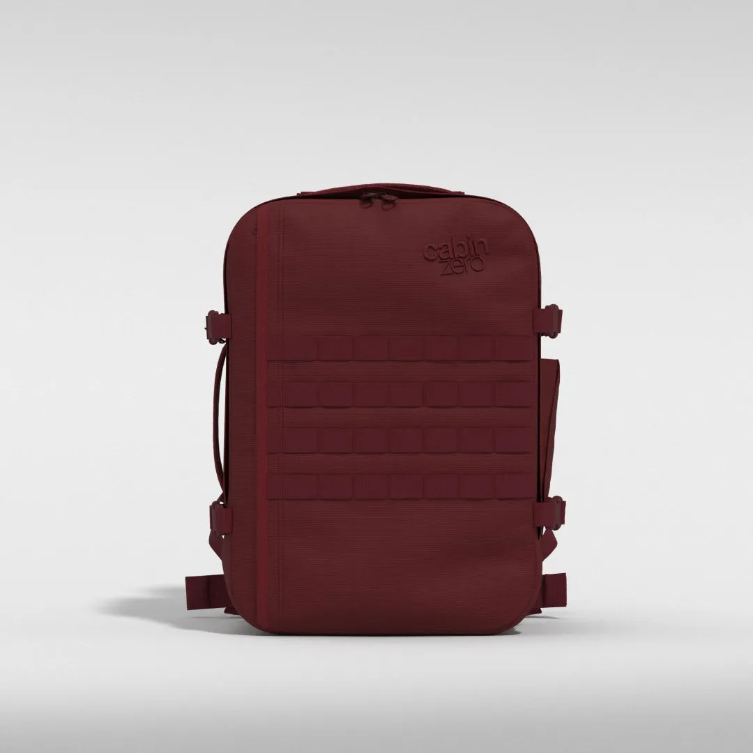 Cabin Zero Military 36L rygsæk Absolute Black nylon
