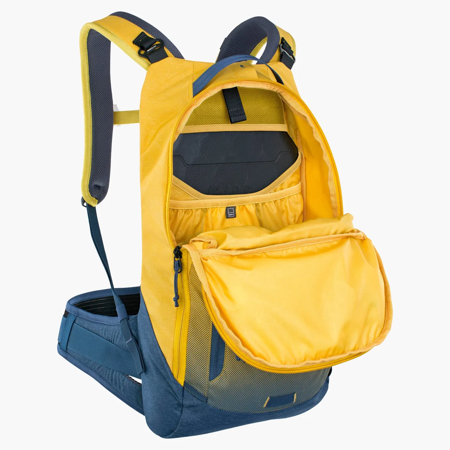Evoc Trail Pro 10 rygsæk stone S/M protector
