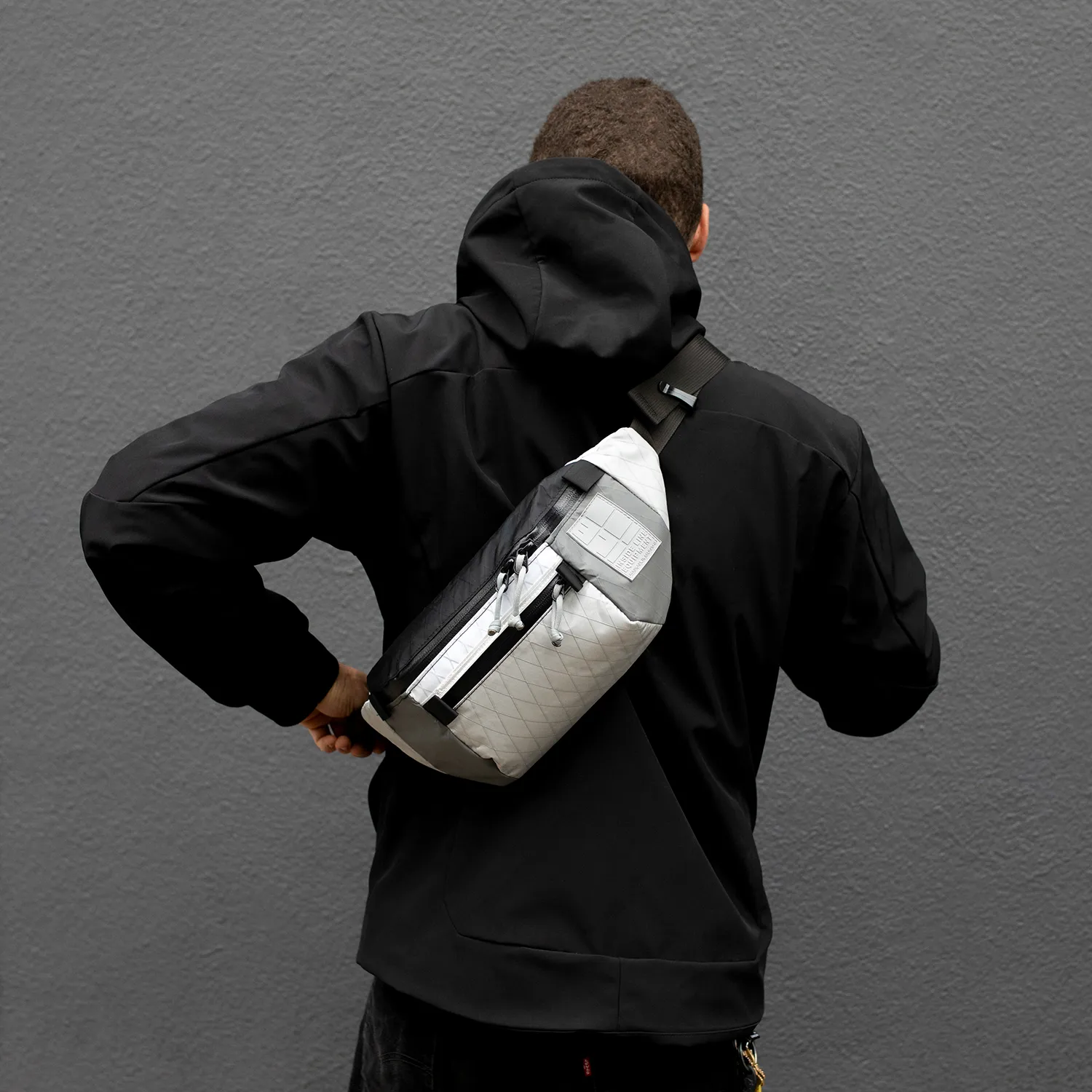 Inside Line Equipment Mini Messenger skuldertaske greymat