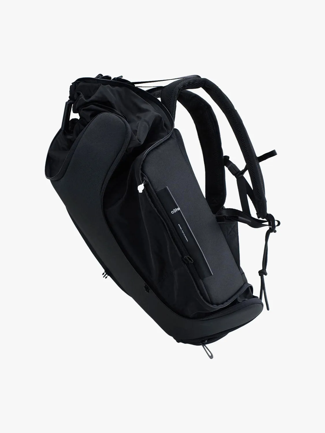 côte&ciel Avon EcoYarn rygsæk sort 12-26 liter