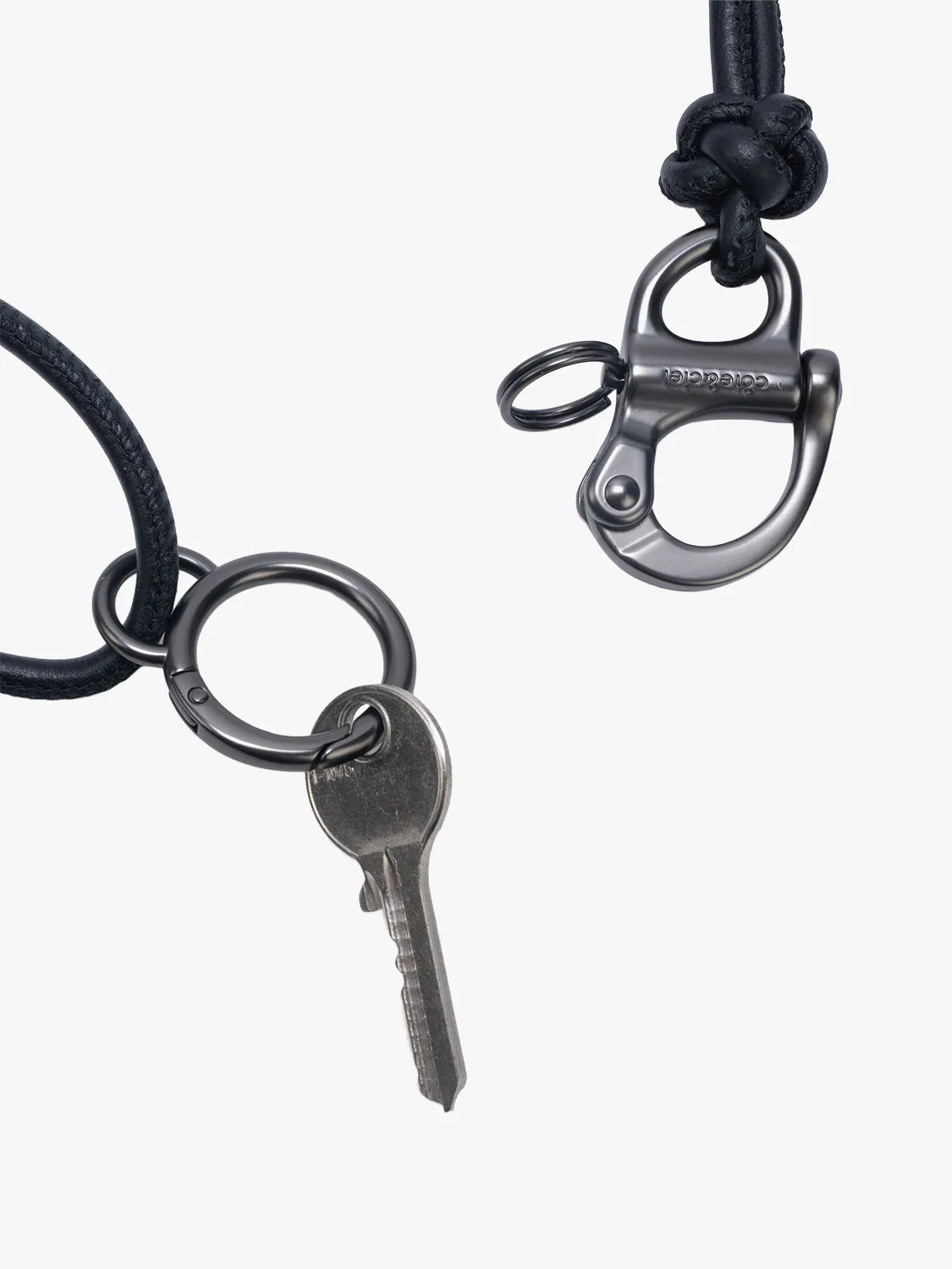 côte&ciel LetGo Cord Knotted Alias nøglesnor læder