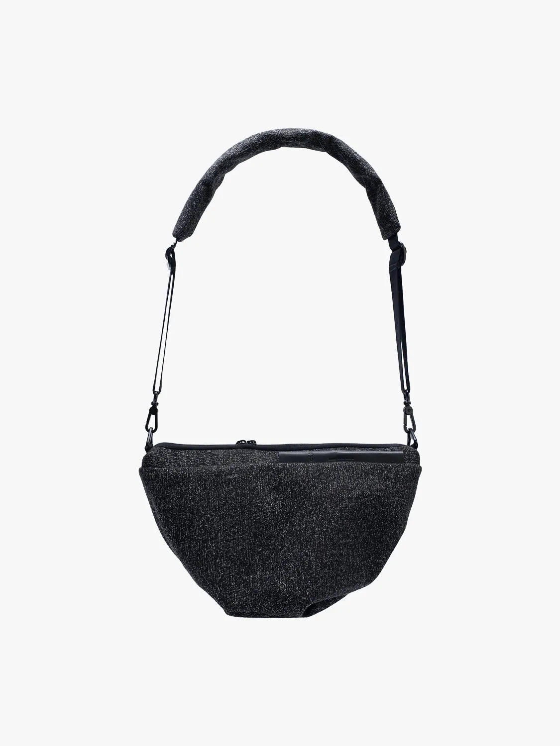 côte&ciel Orne crossbody taske 9,5L antracit tweed