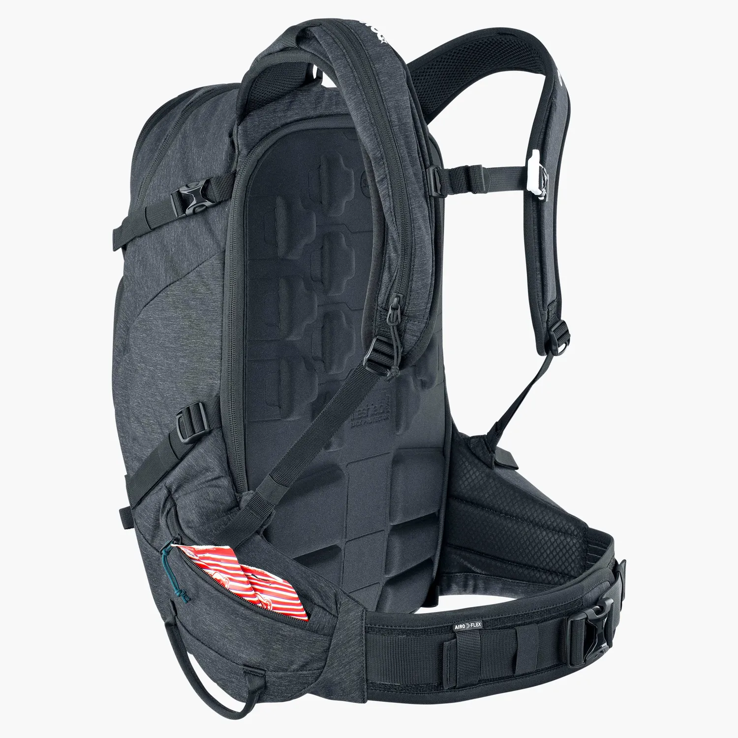 Evoc Line Pro 30 rygsæk sort 30 liter – rygbeskytter