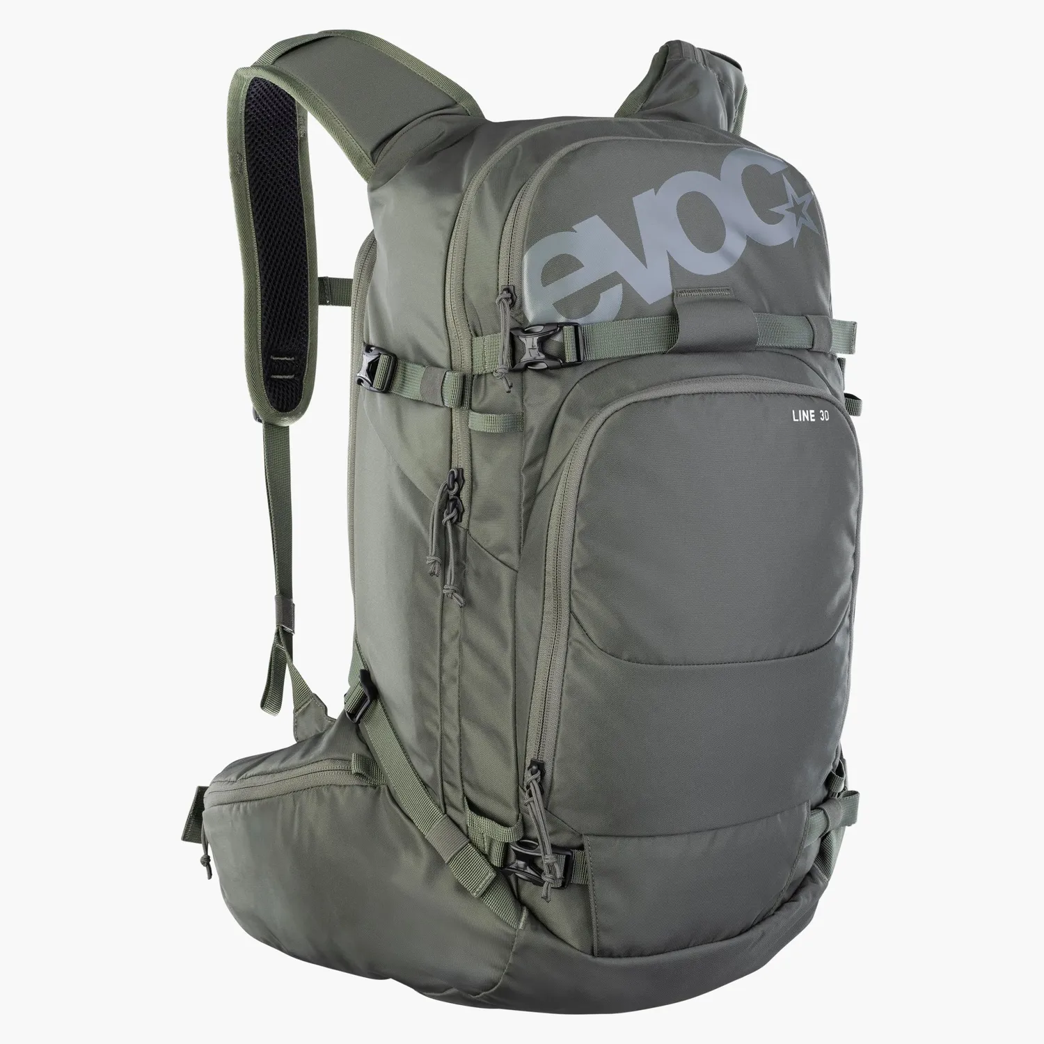 Evoc Line 30 skirygsæk 30L black freeride