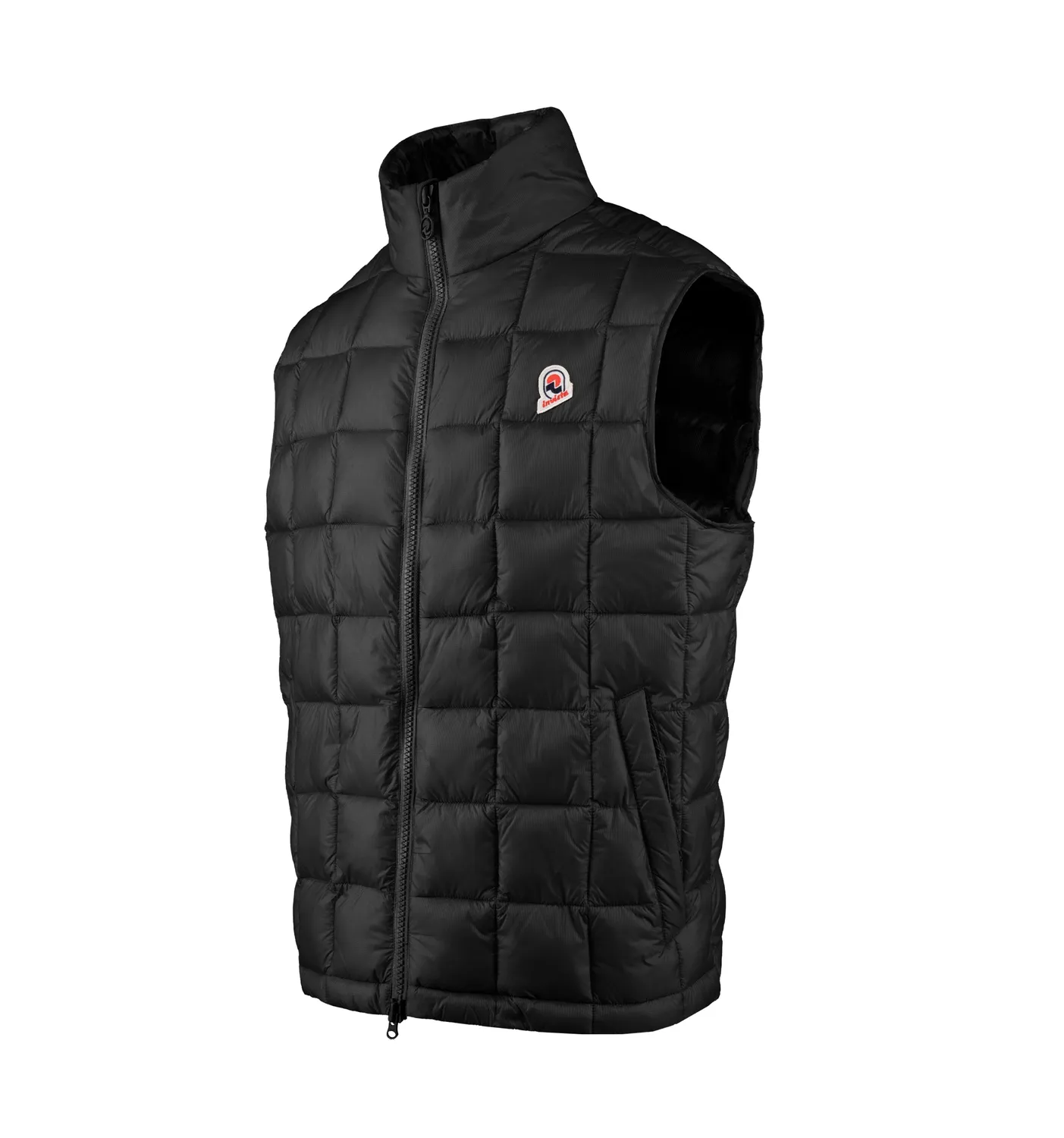 Invicta quiltet herrevest i nylon windproof