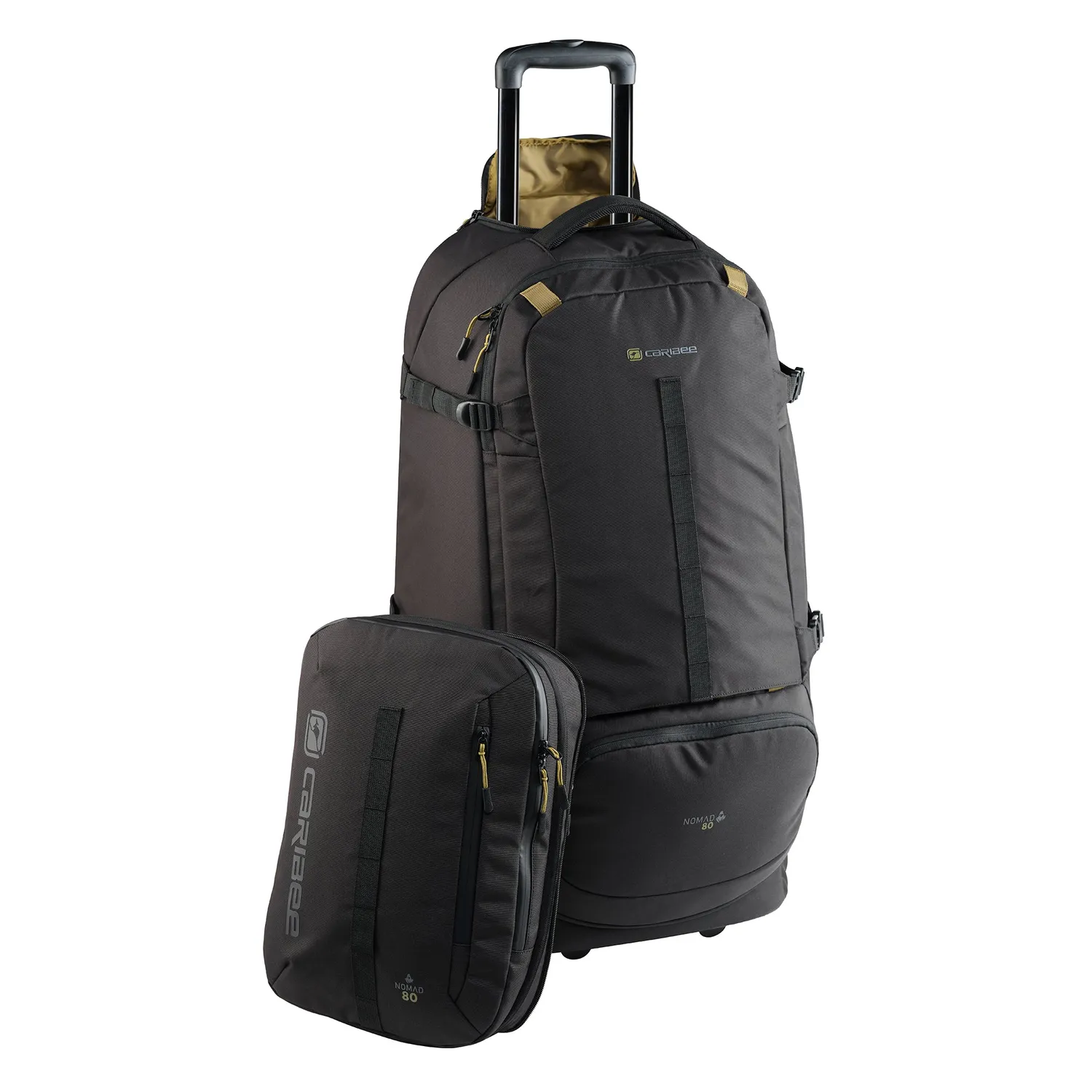 Caribee Nomad 80L hjulrejserygsæk RPET